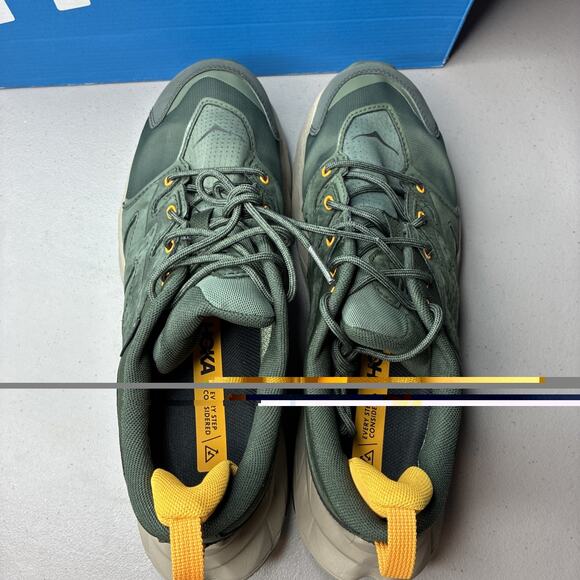 Hoka One One Anacapa Low GTX Gore-Tex 1122017 DBRYL Green Hiking Shoe Men US 9 main image 4